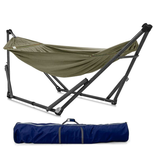 Tranquillo Uniki Collapsible Camping Hammock Stand, Sage
