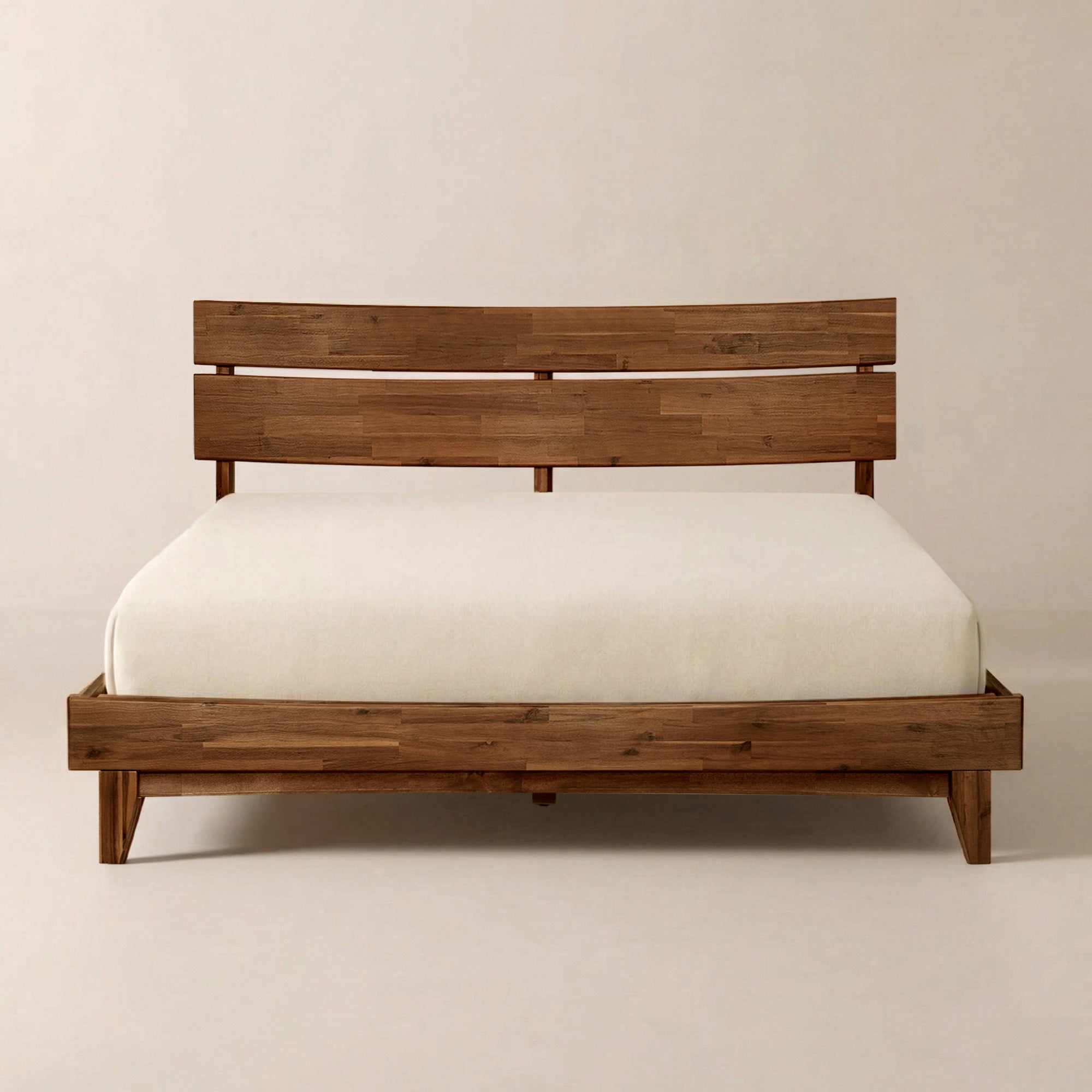 Acacia Aurora Bed Frame with Headboard