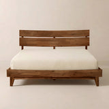 Acacia Aurora Bed Frame with Headboard