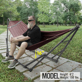 Tranquillo Universal Hammock with Stand, Brown