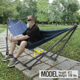 Tranquillo Universal Hammock with Stand, Aegean