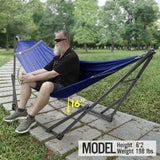 Tranquillo Universal Hammock with Stand, Blue