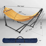 Tranquillo Universal Hammock with Stand, Yellow