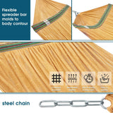 Tranquillo Original Collapsible Hammock with Stand, Yellow