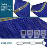 Tranquillo Original Collapsible Hammock with Stand, Blue