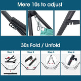 Tranquillo Original Collapsible Hammock with Stand, Sky