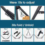 Tranquillo Original Collapsible Hammock with Stand, Yellow