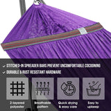 Tranquillo Universal Hammock with Stand, Purple