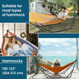 Tranquillo Original Collapsible Hammock with Stand, Yellow