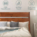 Acacia Emery Bedframe with headboard