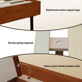 Acacia Alander Bed Frame with Headboard