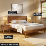 Acacia Haven Bed Frame and Headboard