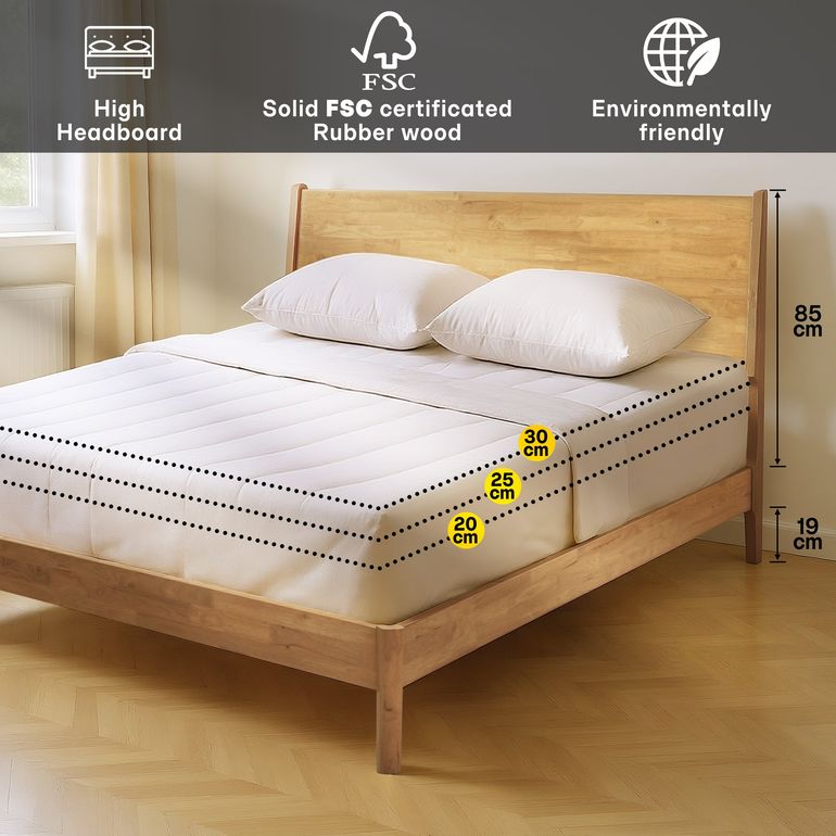 Acacia Haven Bed Frame and Headboard