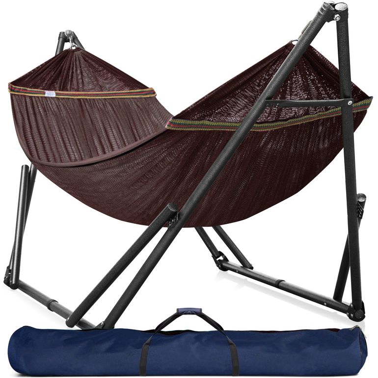 Tranquillo Universal Hammock with Stand, Brown