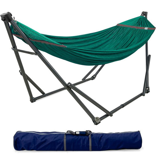 Tranquillo Original Collapsible Hammock with Stand, Peacock