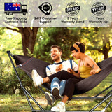 Tranquillo Original Collapsible Hammock with Stand, Brown