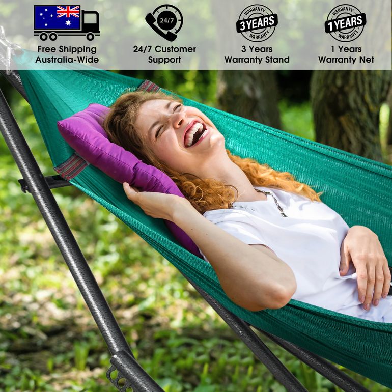 Tranquillo Universal Hammock with Stand, Peacock