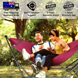 Tranquillo Original Collapsible Hammock with Stand, Red