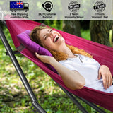 Tranquillo Universal Hammock with Stand, Red