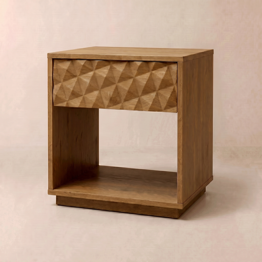 NTC Sapa Solid Wood Nightstand