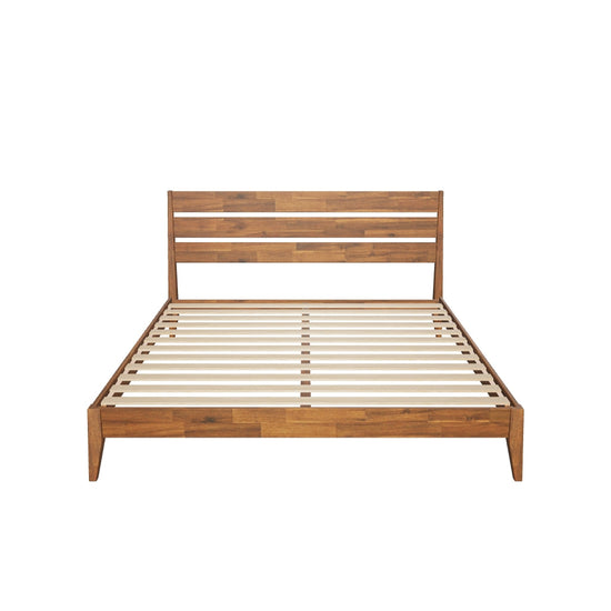 Acacia Emery Bedframe with headboard